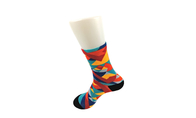 Sportieve Antibacteriële Gebreide 3D Gedrukte Sokken Unisex-Volwassenen die Zwarte dragen