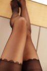 De Beenkappennylon van douanelogo fashionable cute sexy stockings