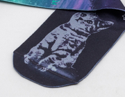 De digitale 3D Sokken van de Druk61% Polyester Gedrukte Enkel voor Sportenbemanning
